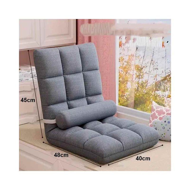 VARIOS - Silla Sofá Plegable Ajustable 5 niveles Cojín de piso