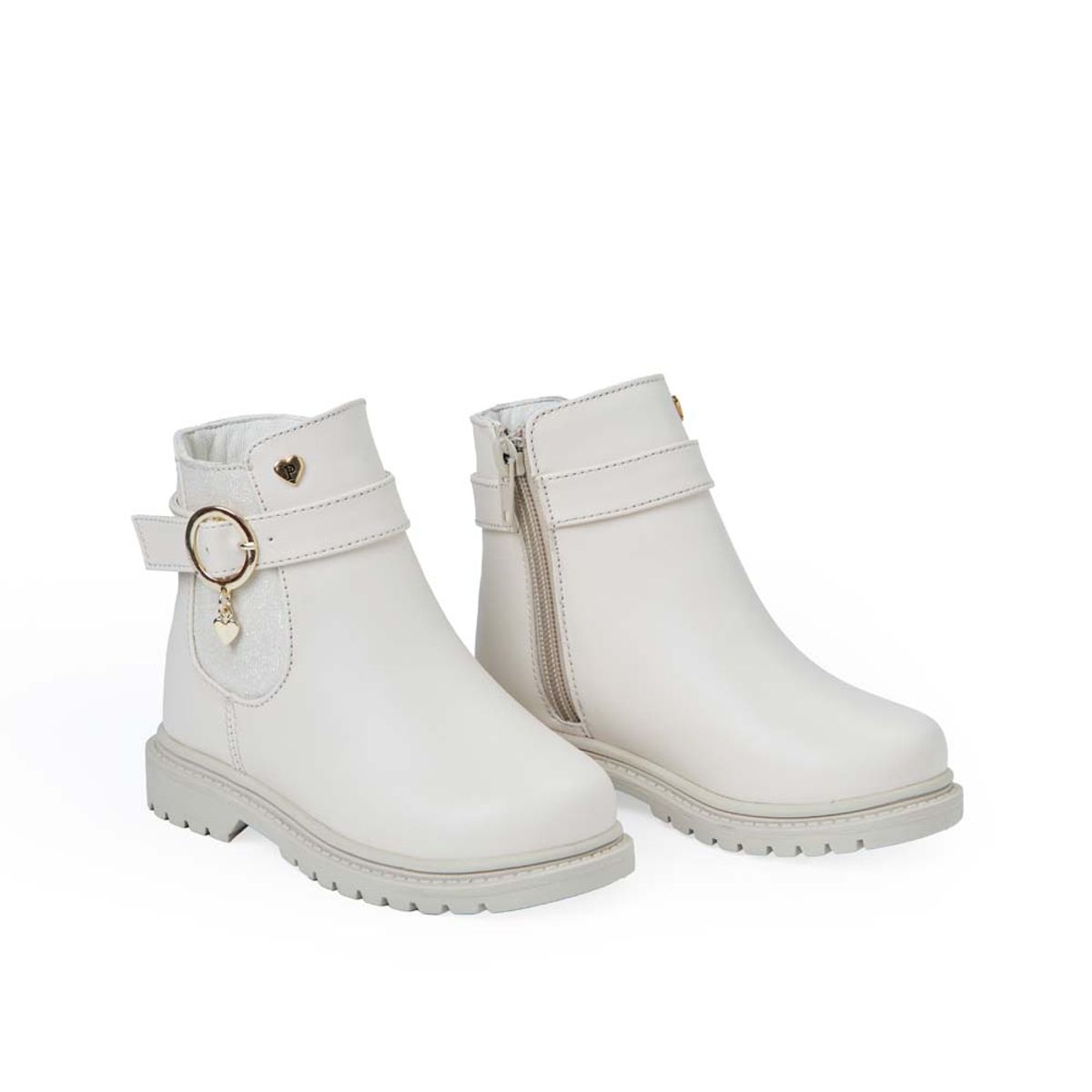 Piazza - Botín  Casual CARITO-2508 Hueso Piazza Kids