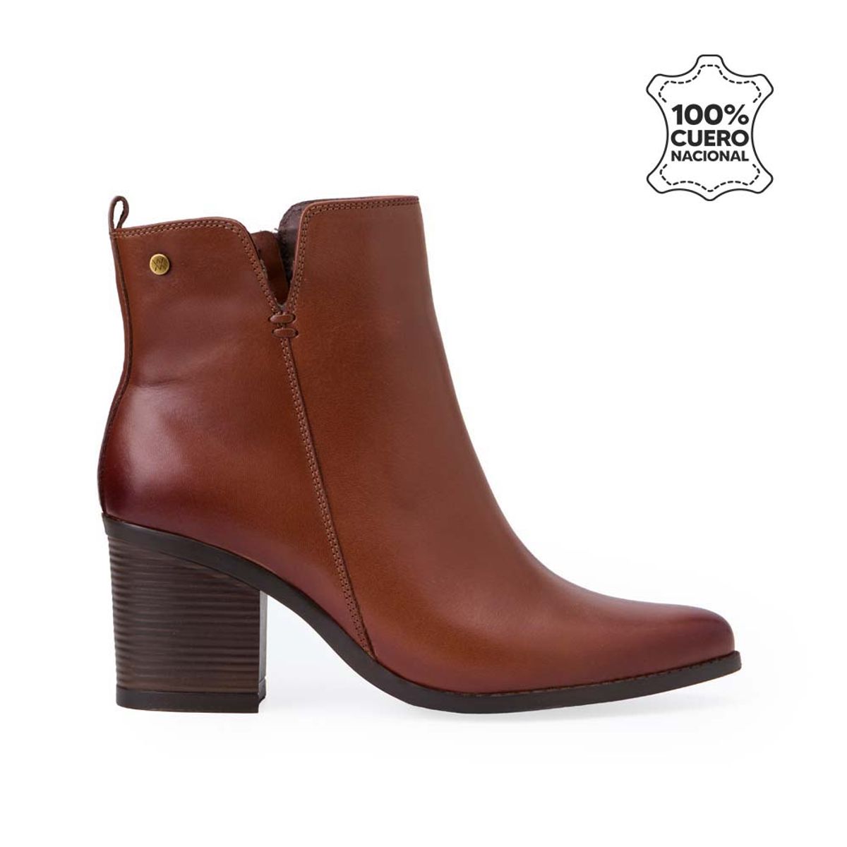 VIALE - Botín Jodhpur Casual FER-2536 Miel Viale Cuero