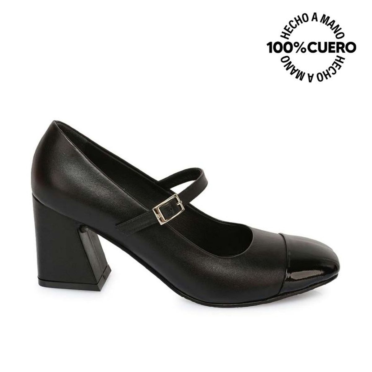 VIALE - Zapato Stiletto Vestir ROSY-2501 Negro Viale Cuero