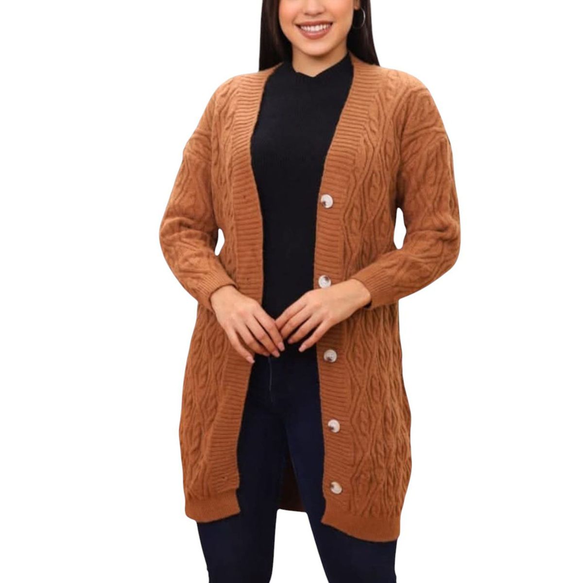GENERICO - Abrigo Mujer Cabañi Import Jul-48 Color Camel
