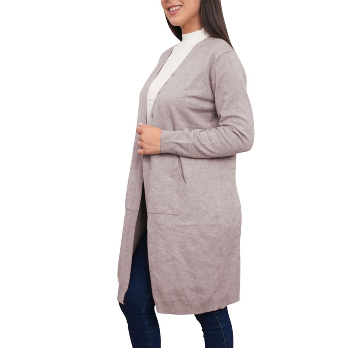 GENERICO - Abrigo Mujer Finita Import Jul-48 Color Palo Rosa