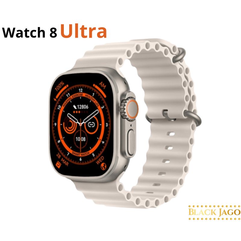 GENERICO - Smartwatch Watch 8 Ultra Gama Alta Beige