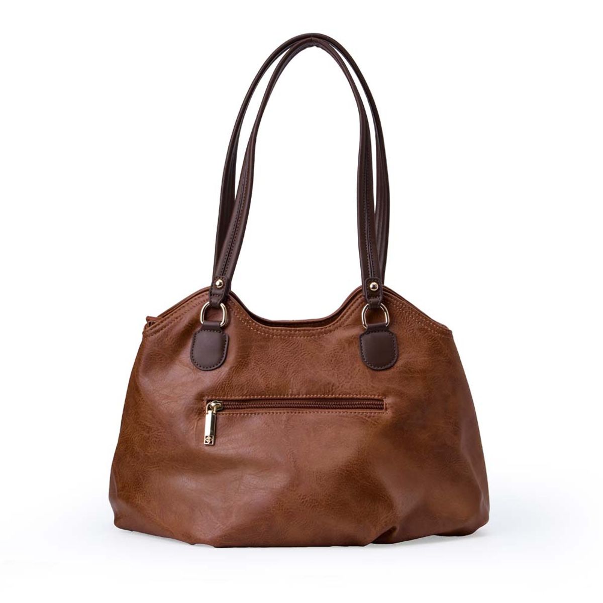 VIALE - Cartera Hobo BRI-CJ2512 Marron Briganti