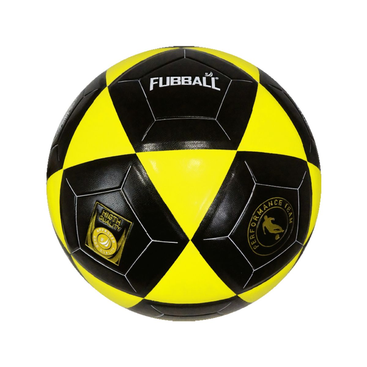 FUBBALL - PELOTA DE FUTBOL FUBBALL N°5 BF-5BKY -NEGRO Y AMARILLO
