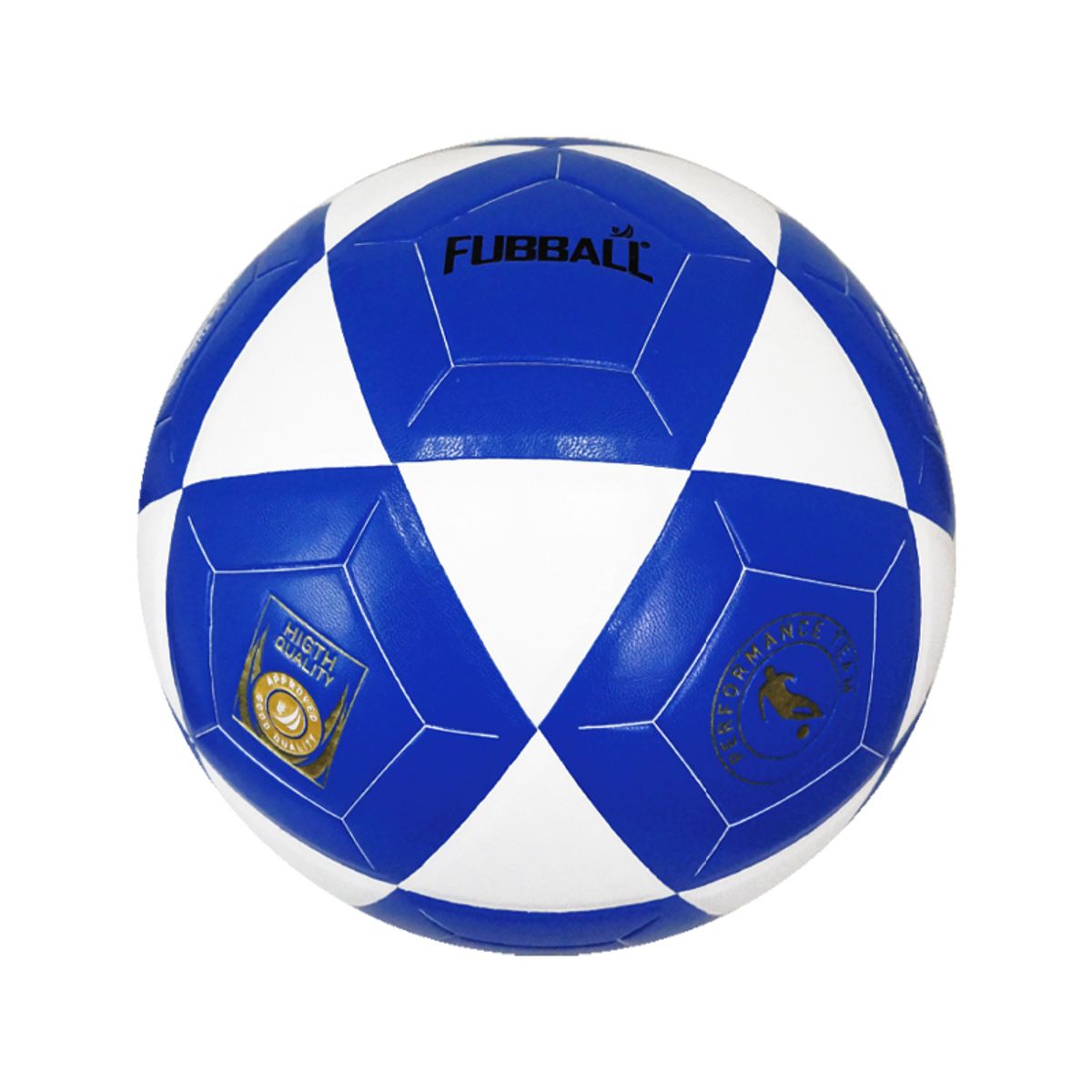 FUBBALL - PELOTA DE FUTBOL FUBBALL N°4 BF-4BW - AZUL Y BLANCO