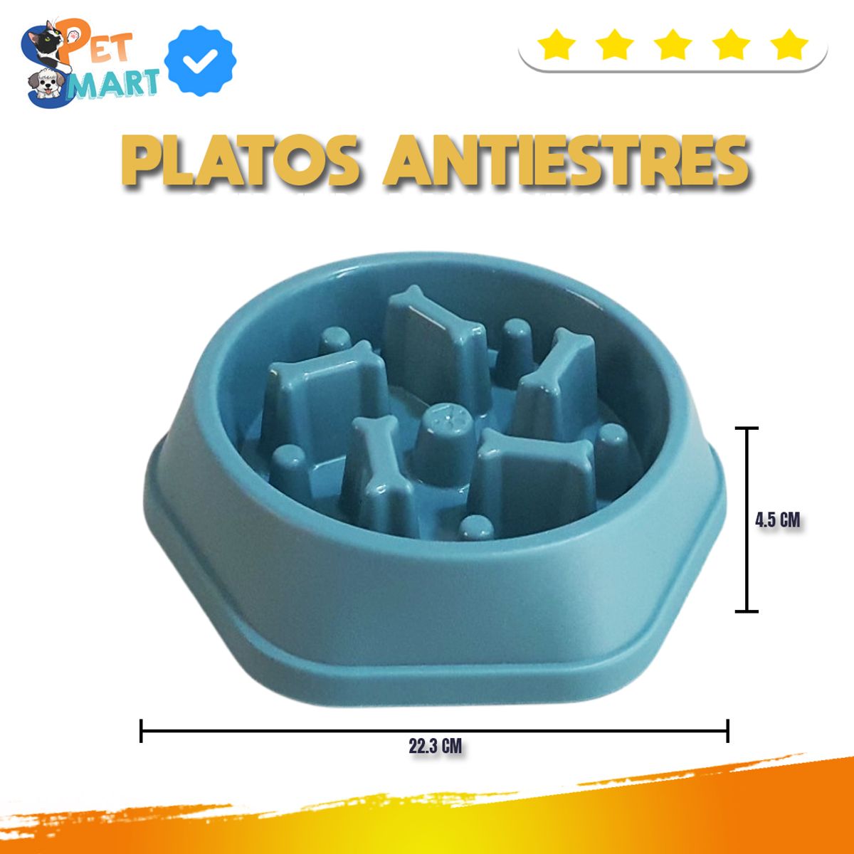 GENERICO - Plato Antiestrés para mascotas