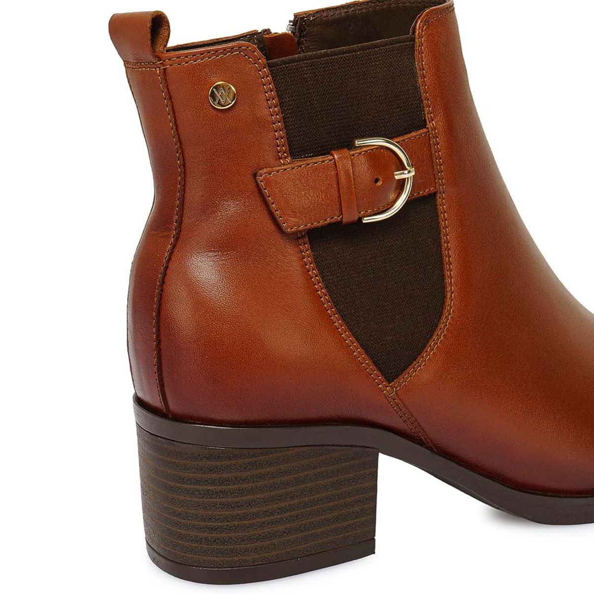 VIALE - Botín Jodhpur Casual FER-2503 MARRÓN Viale Cuero