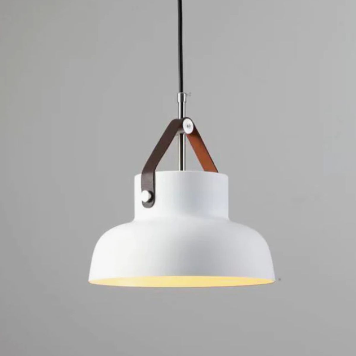 GENERICO - Lámpara Colgante Campana White Led