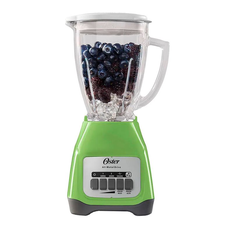 OSTER - Licuadora Oster 2 velocidades más pulso y vaso de vidrio BLSTKAGKPB
