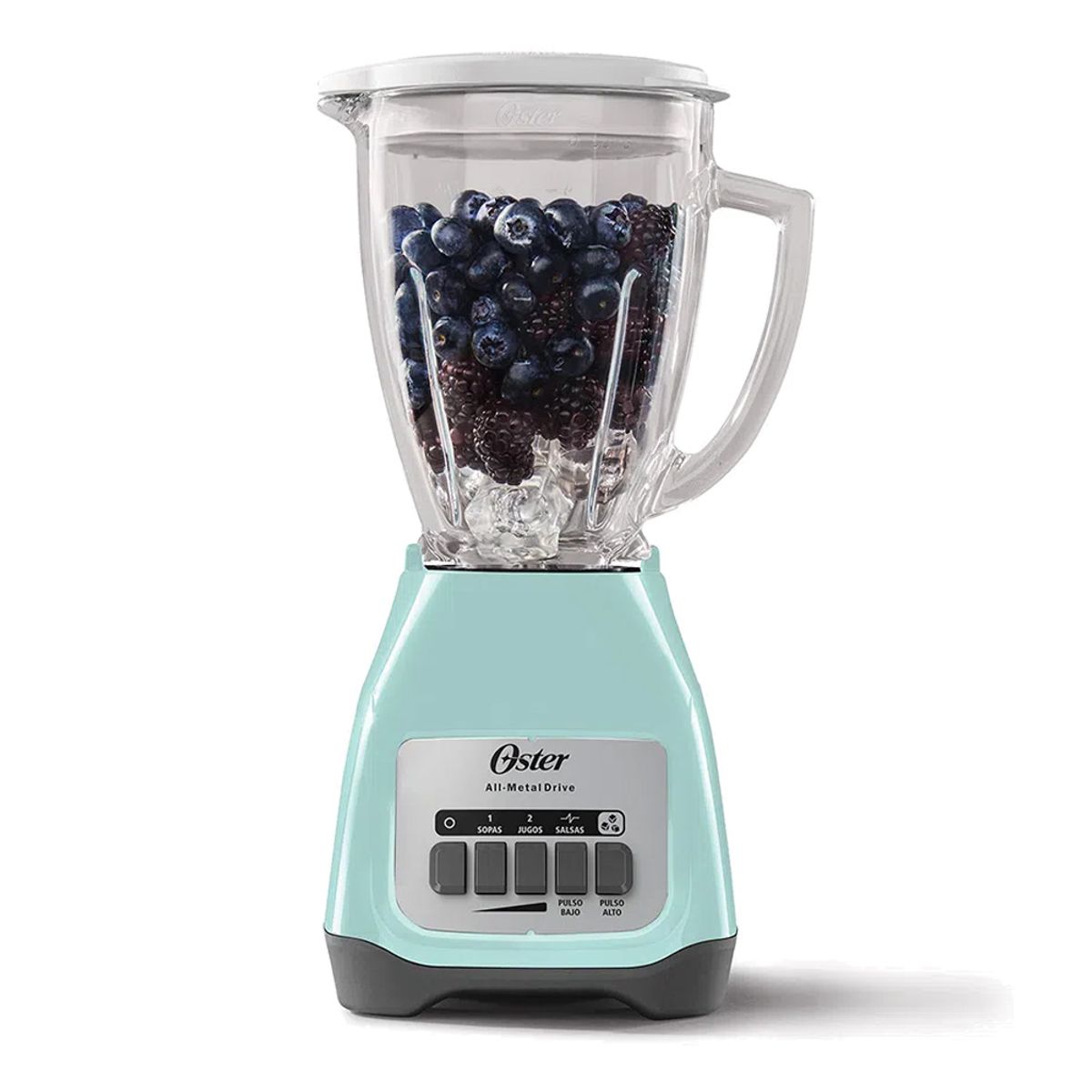OSTER - Licuadora Oster 2 Velocidades más Pulso y Vaso de Vidrio BLSTKAG-VPB