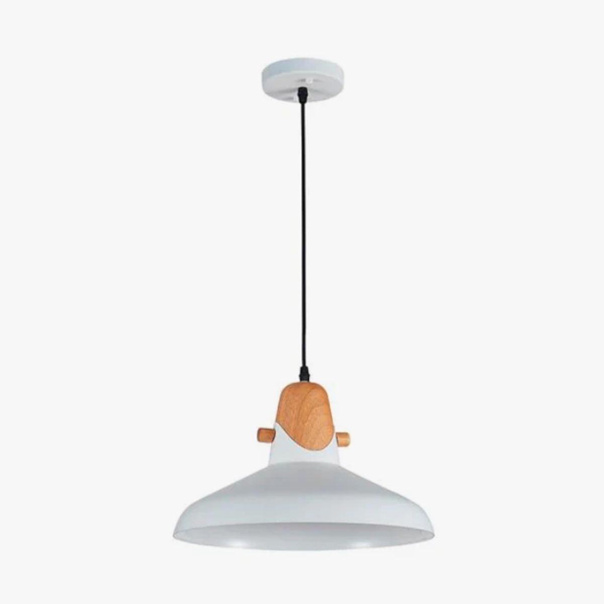 GENERICO - Lámpara Colgante Campana White Led