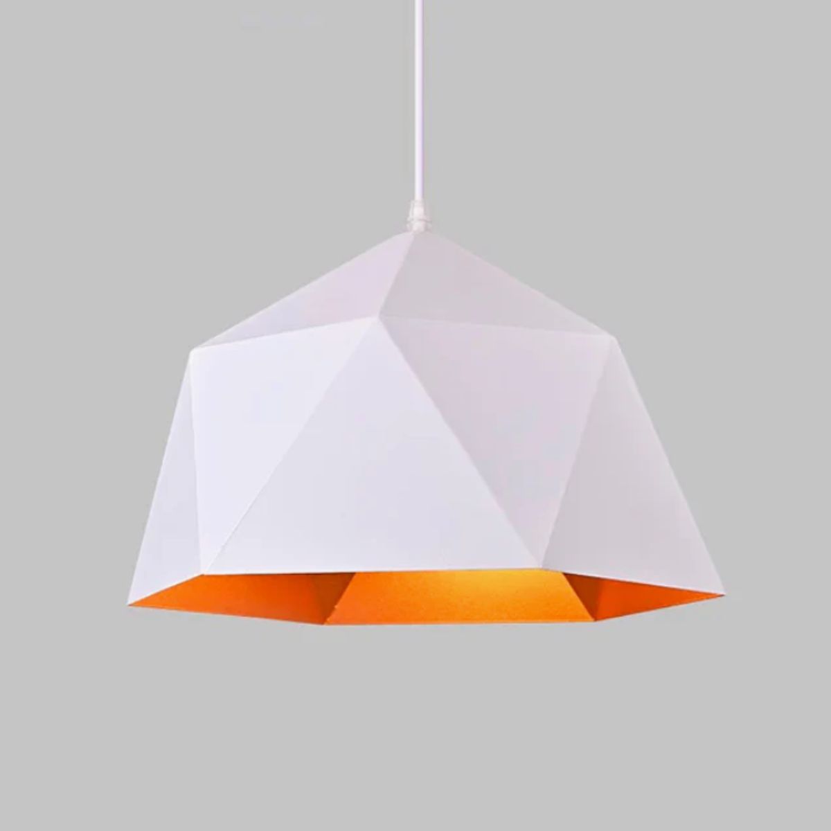 GENERICO - Lámpara Colgante Campana White Led