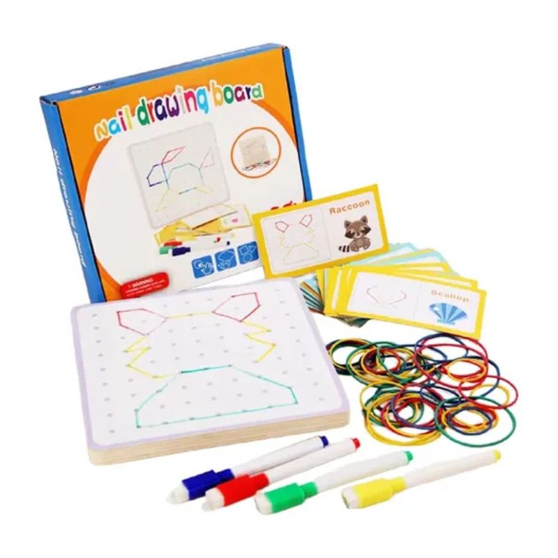 GENERICO - Geoplano Didactico Con Cartillas