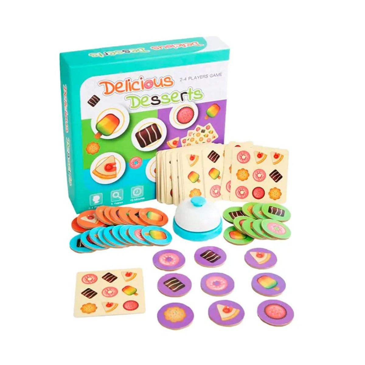 GENERICO - Juego De Memoria Con Postres