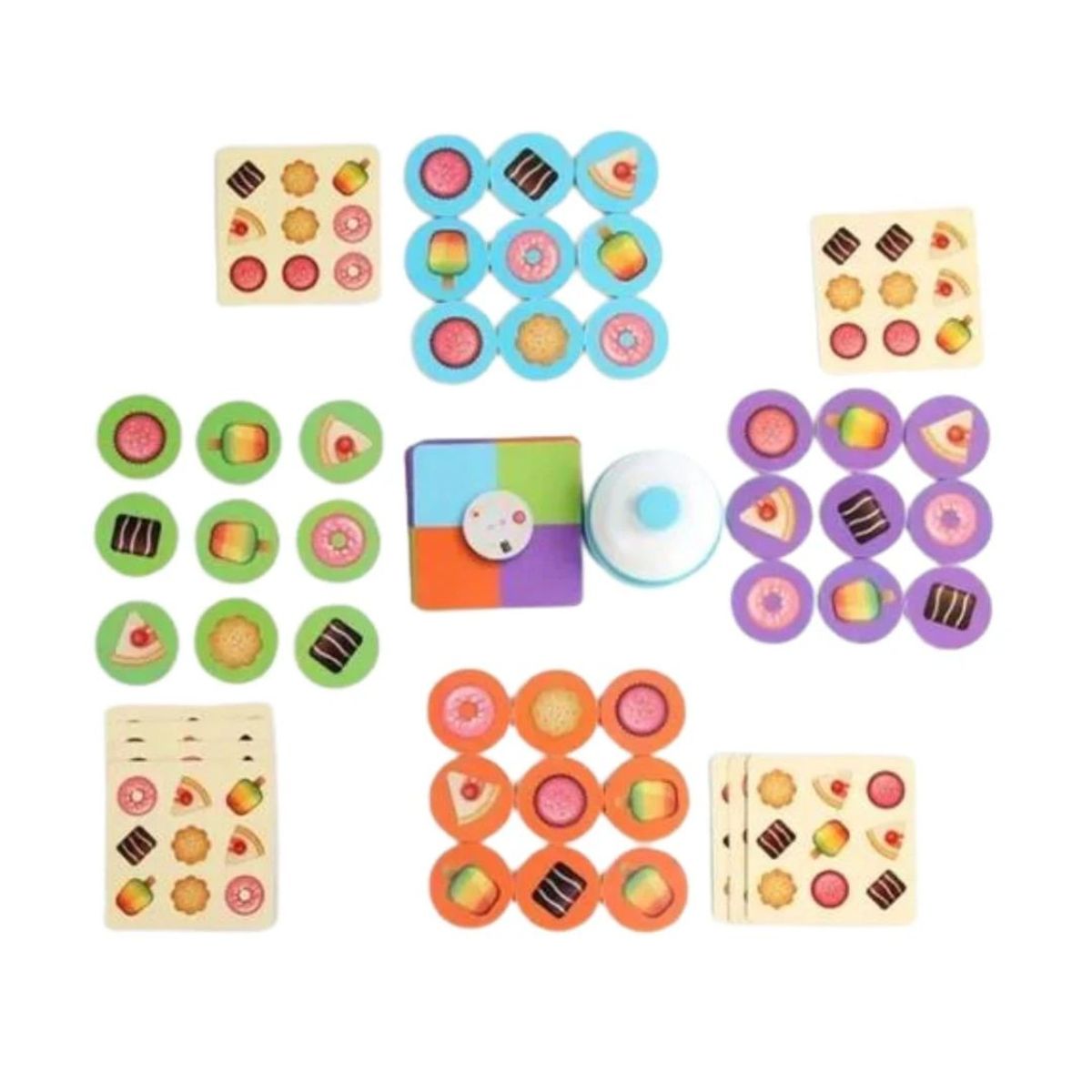 GENERICO - Juego De Memoria Con Postres