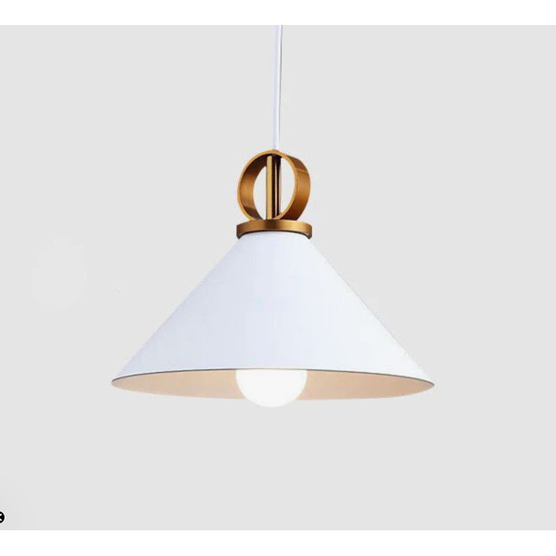 GENERICO - Lámpara Colgante Campana White Led