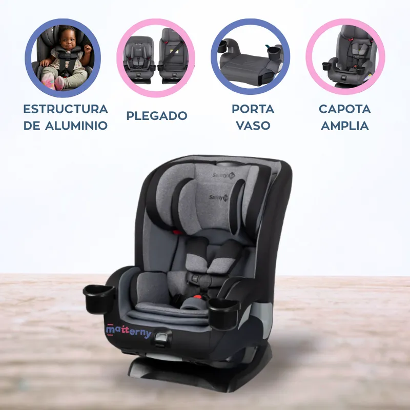 SAFETY 1ST - Silla para auto «SLIMRIDE ALL IN ONE»