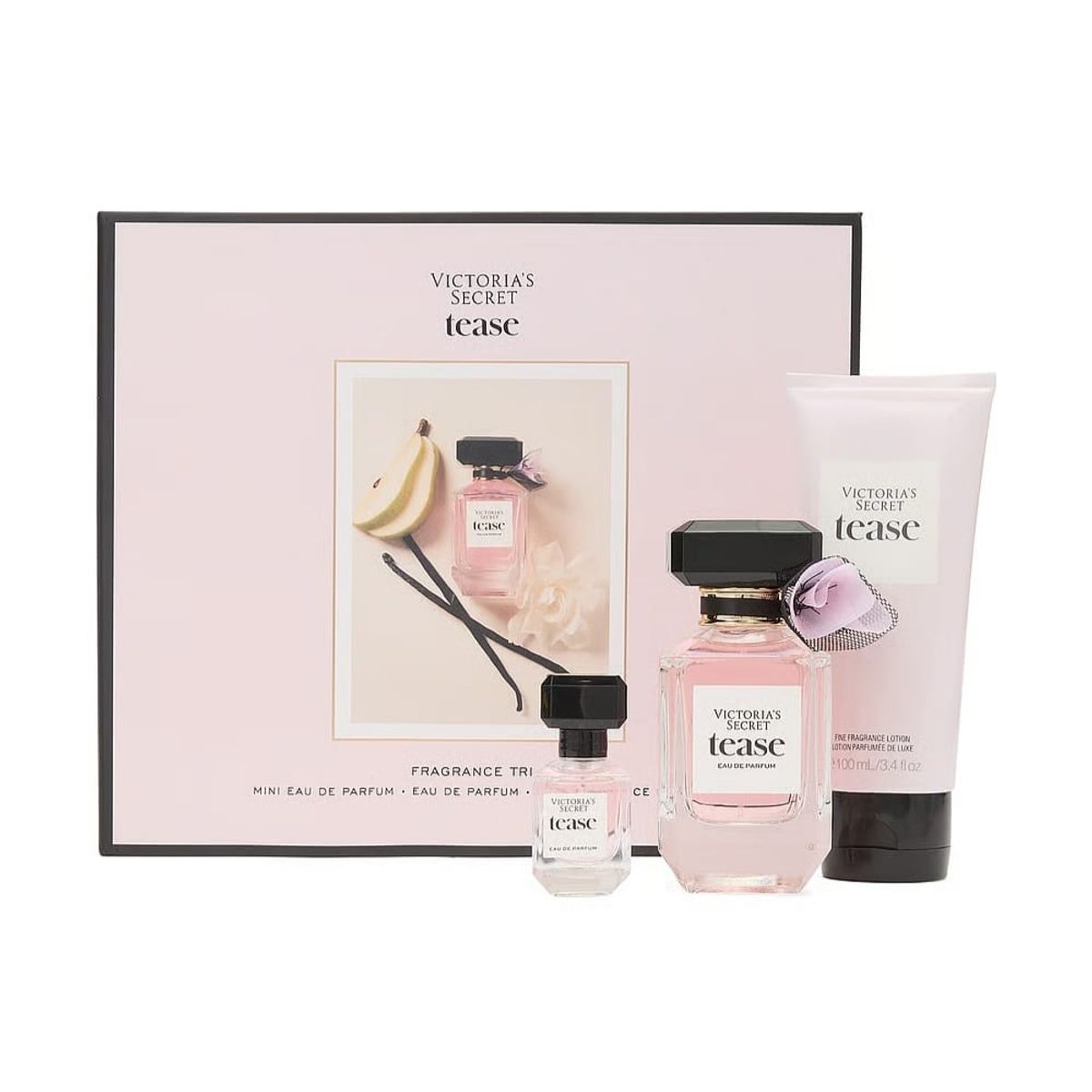 VICTORIA'S SECRET - SET DE REGALO PERFUME Y CREMA TEASE VICTORIAS SECRET