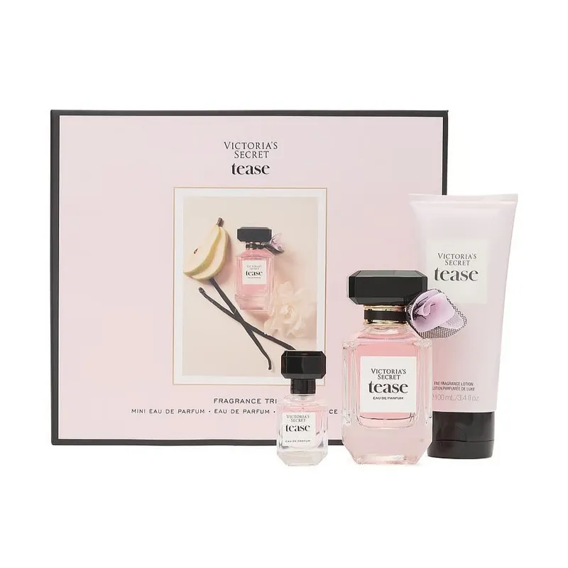 VICTORIA'S SECRET - SET DE REGALO PERFUME Y CREMA TEASE VICTORIAS SECRET