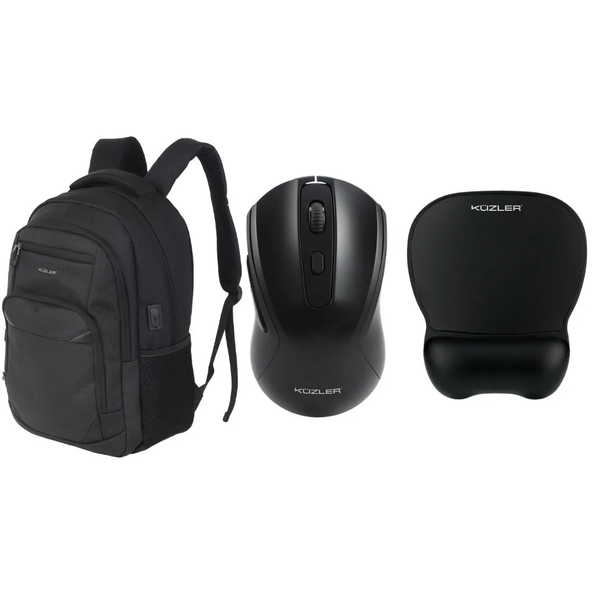 KUZLER - Mochila Wald + Mouse Fonz con Mousepad de Regalo Kuzler