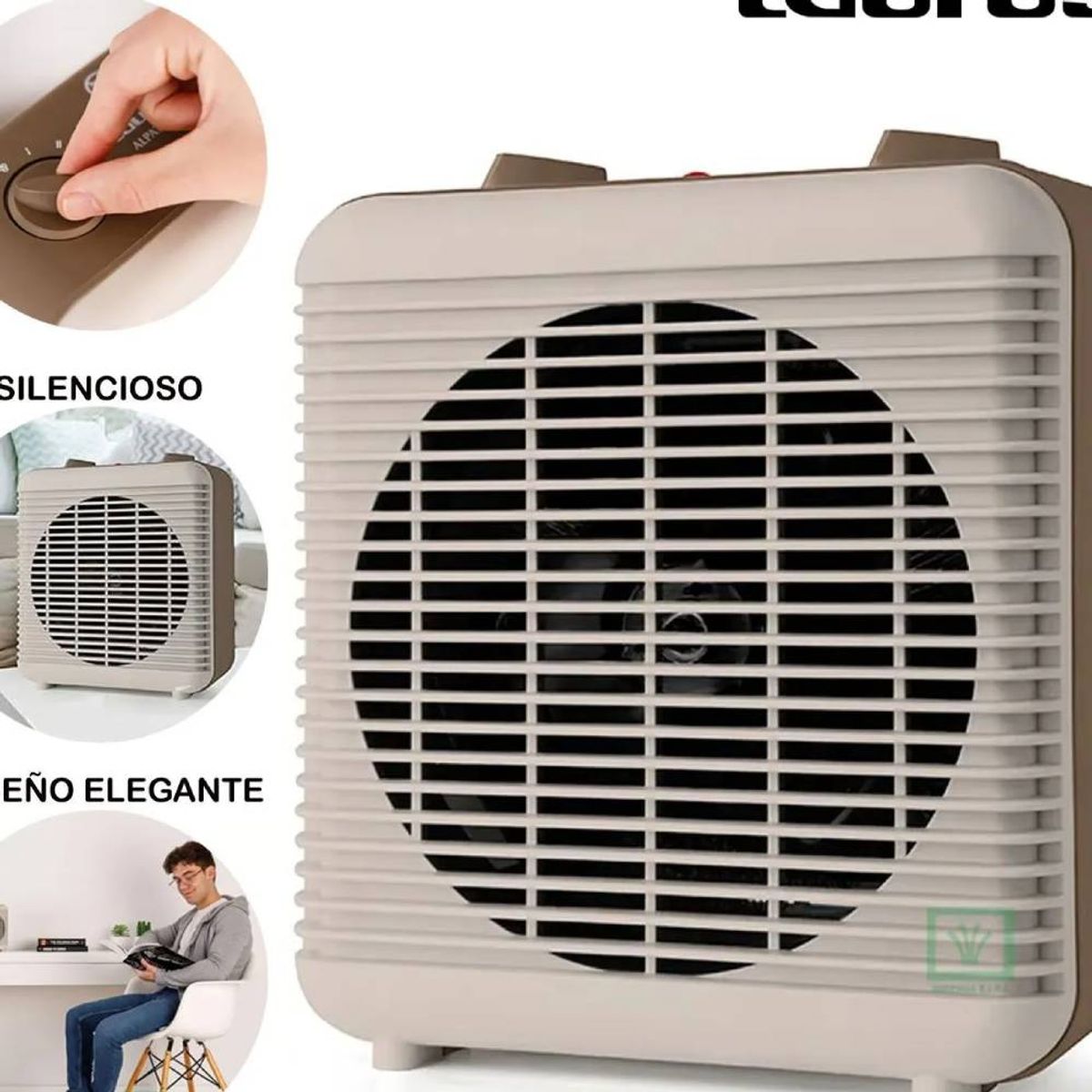 TAURUS - Calefactor Taurus S2000 2 Velocidades 2000 W