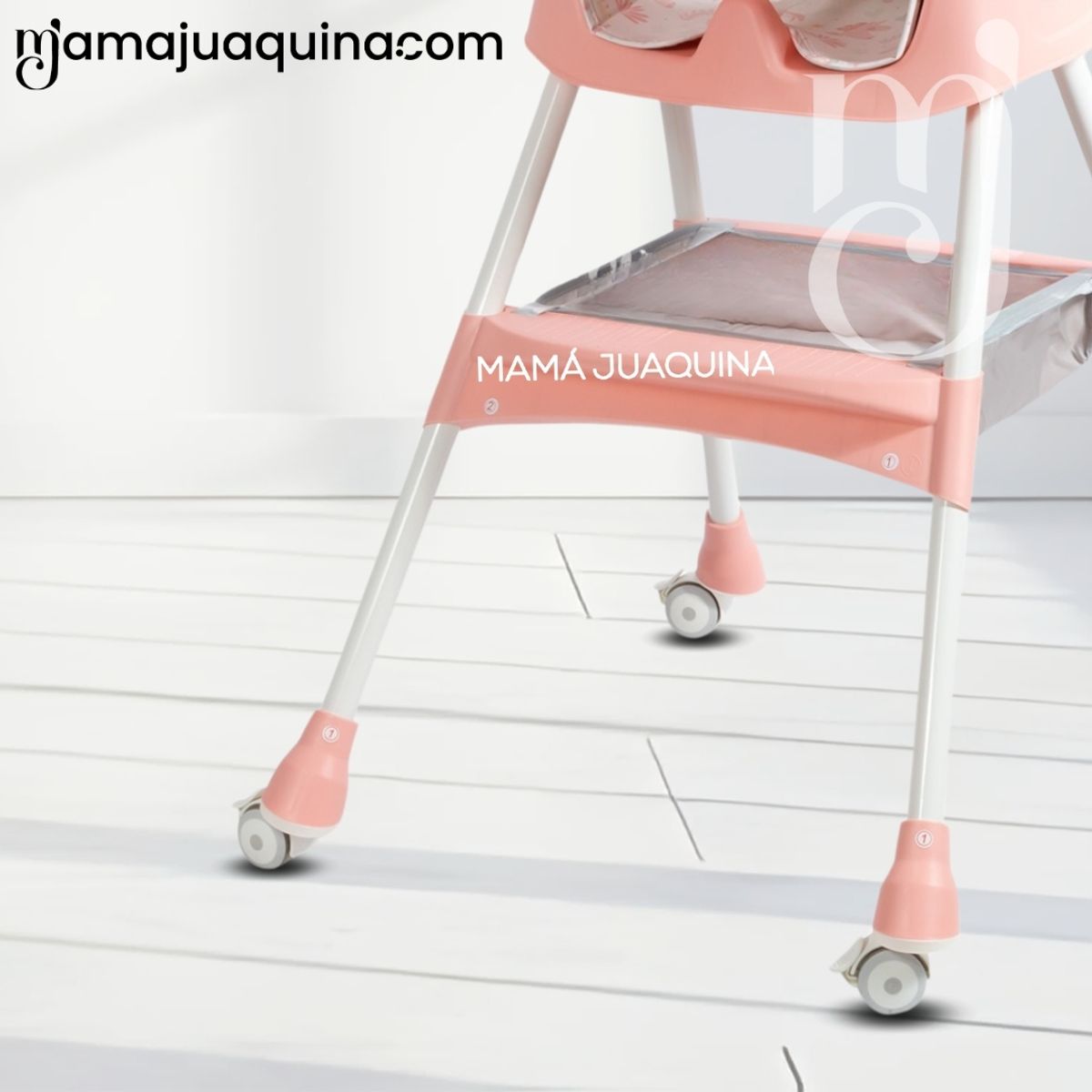 BABY - Silla de Comer con Mecedora «DALÍ» con juguete Melon