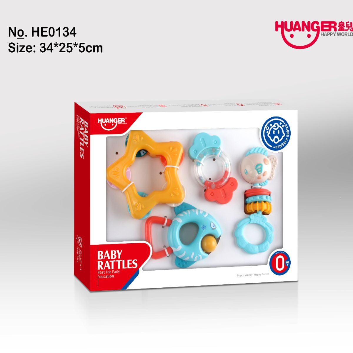 HUANGER - SET DE SONAJAS PARA BEBE