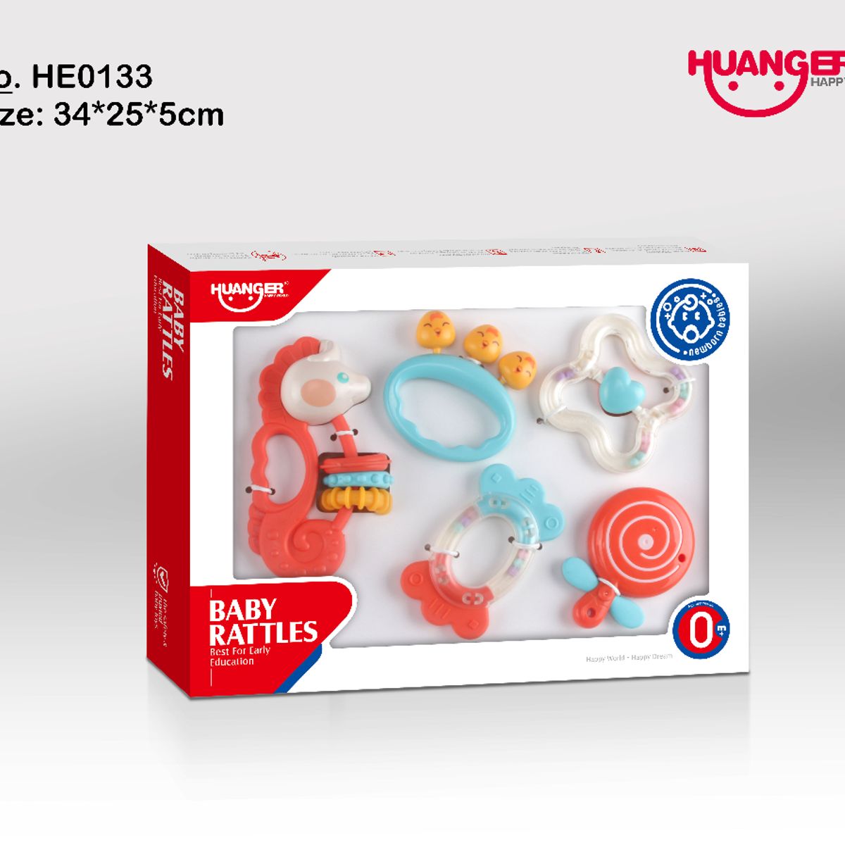 HUANGER - SET DE SONAJAS PARA BEBE