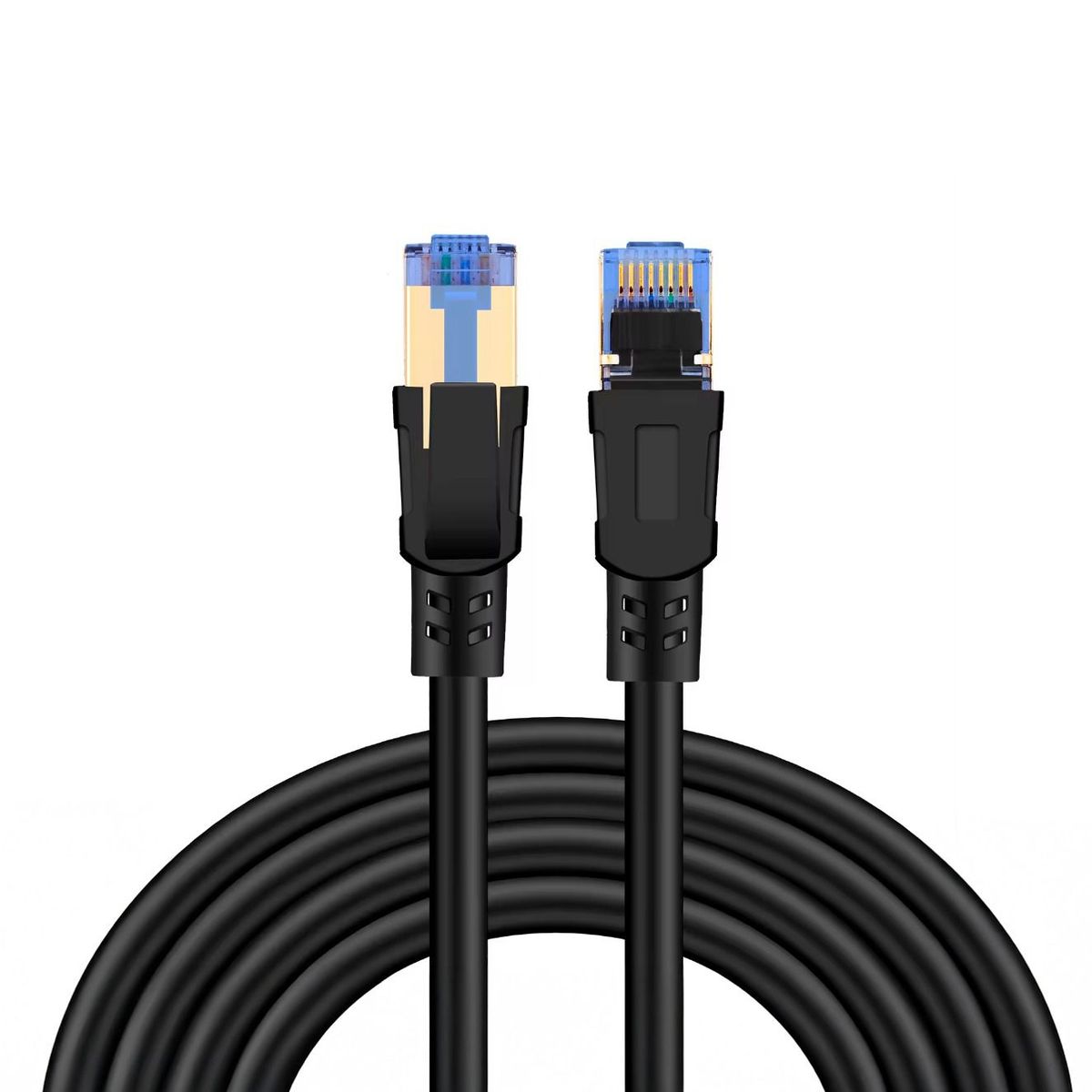 GENERICO - CABLE DE RED CAT8 COBRE DELCOM 2MT