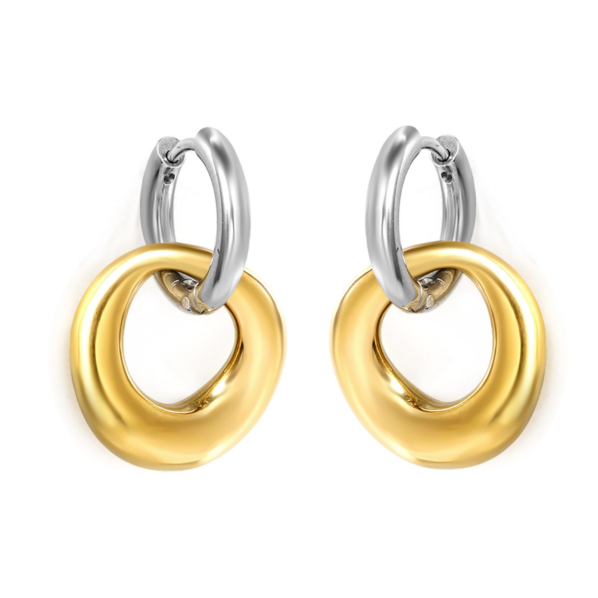 GENERICO - Aretes Dual Chic Waterproof