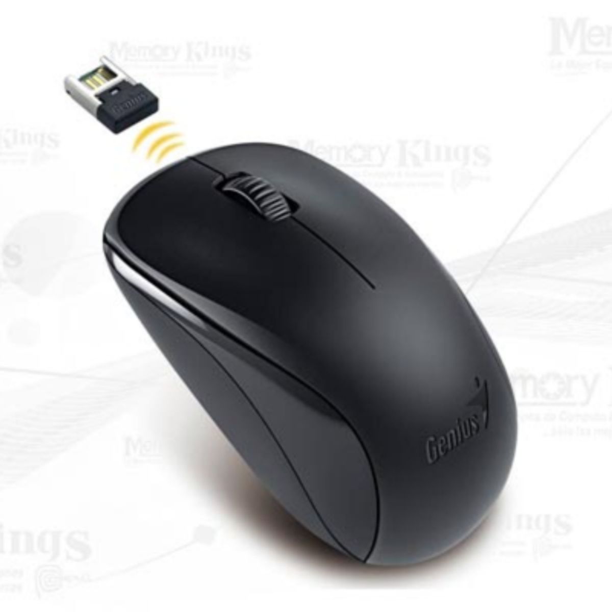 GENIUS - Mouse Inalámbrico NX 7000 Negro