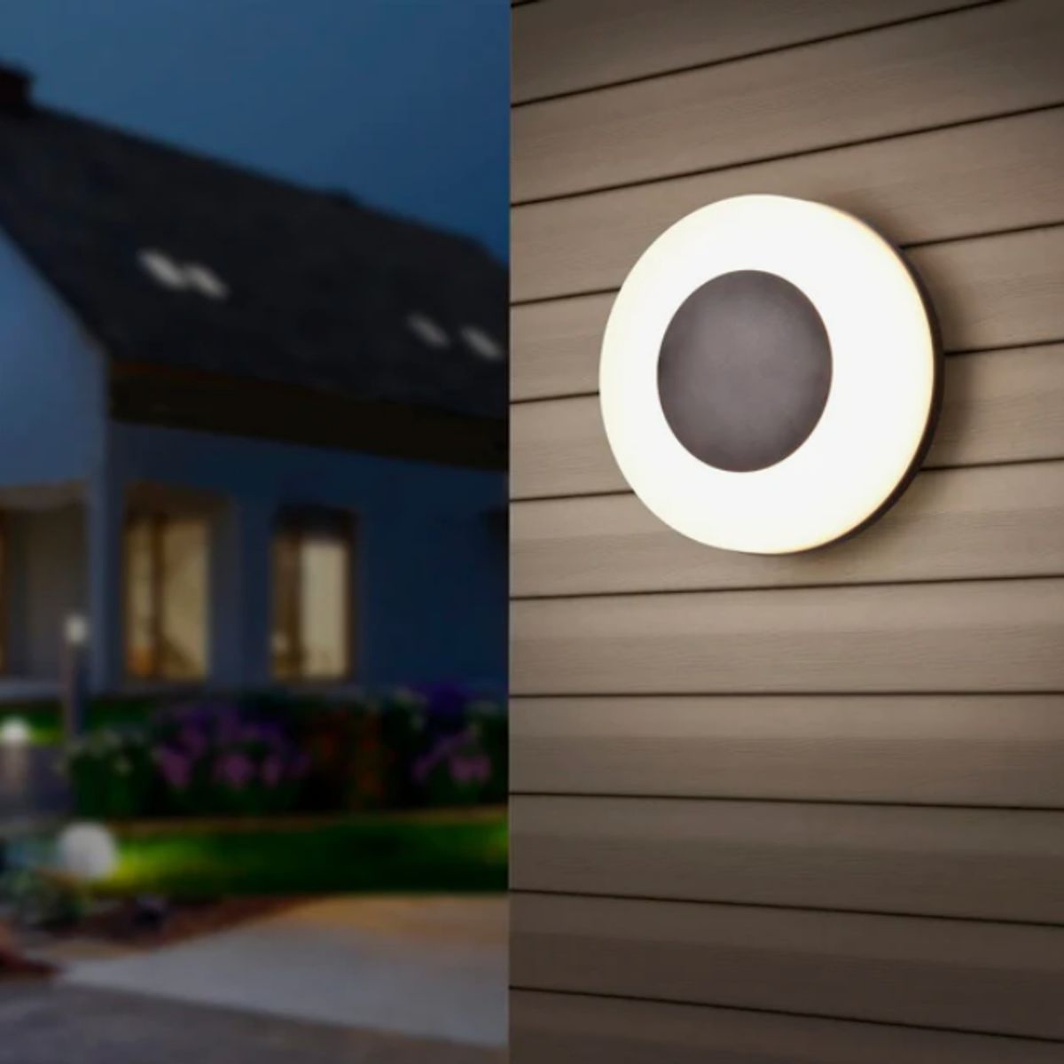 GENERICO - Aplique Lampara de Exterior Led 18W Luz Calida