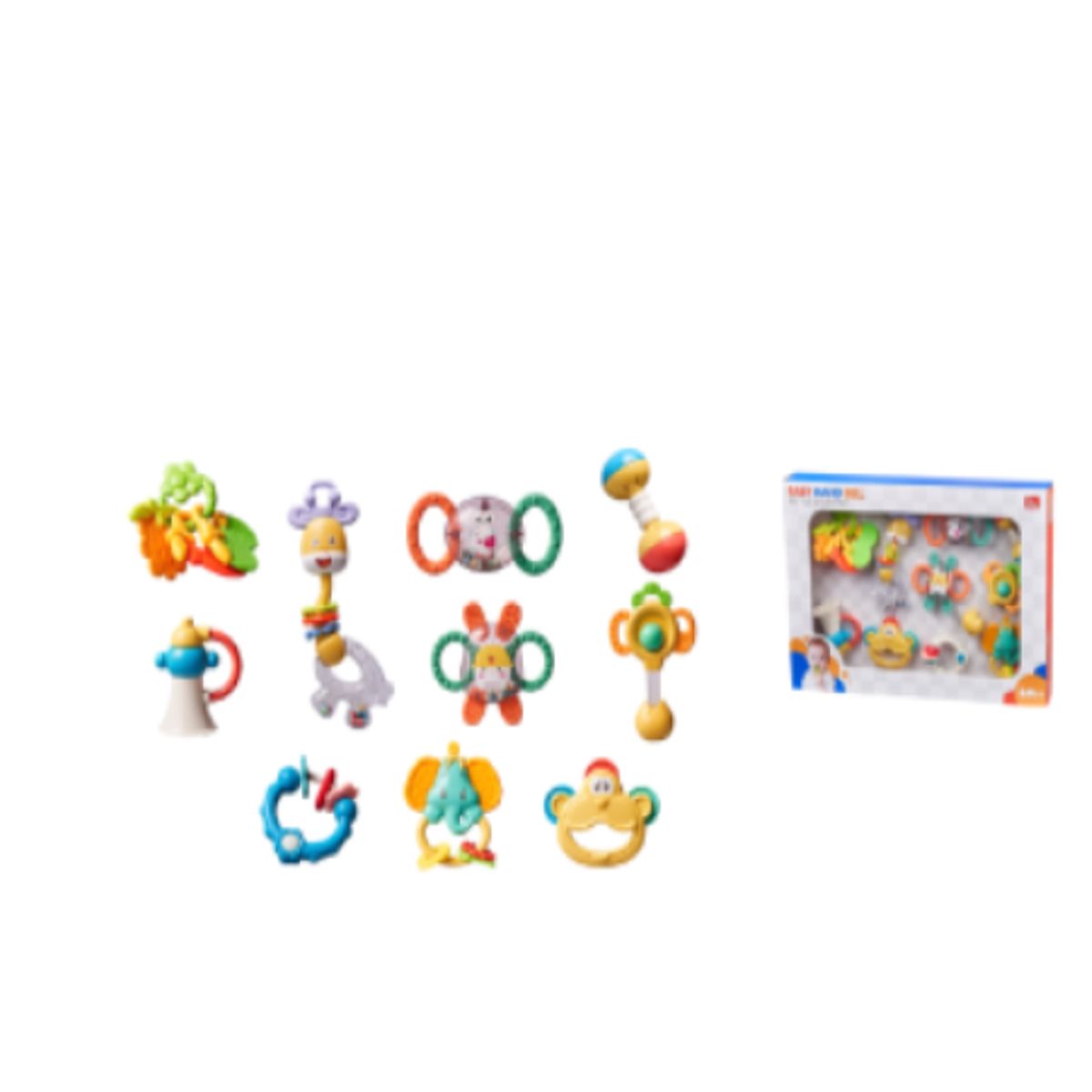 GENERICO - SET DE SONAJAS PARA BEBE