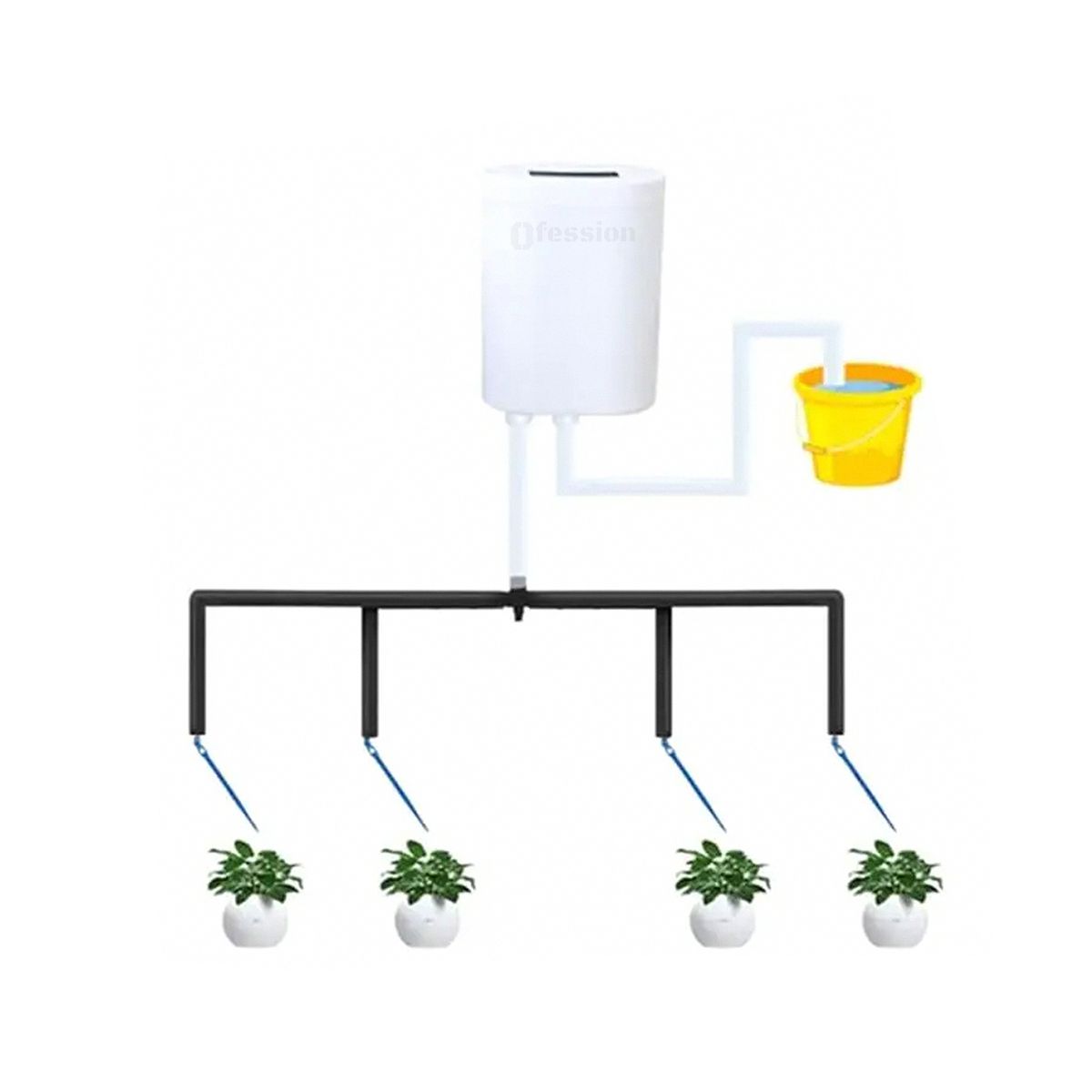 GENERICO - Bomba De Riego Con Temporizador Goteo Plantas Hogar