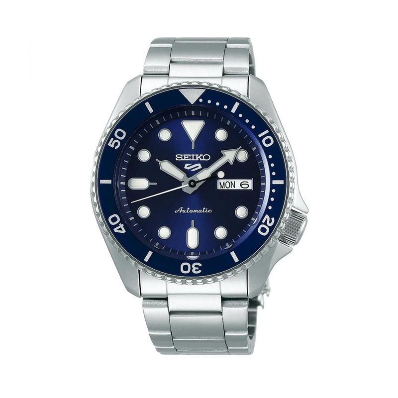 SEIKO - RELOJ SEIKO 5 CAJA AZUL AUTOMATICO