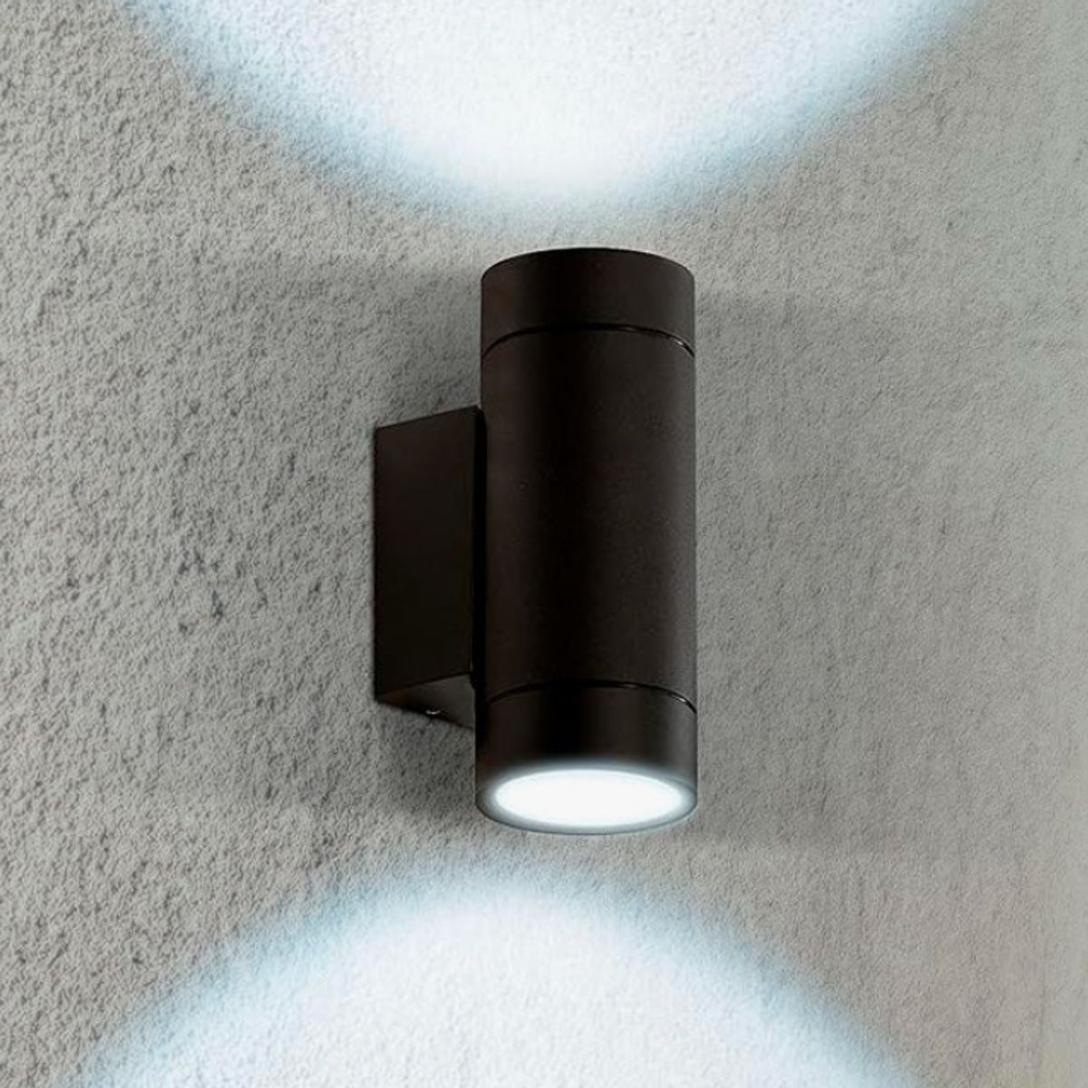 GENERICO - Aplique Lámpara de Exterior Black Led GU10