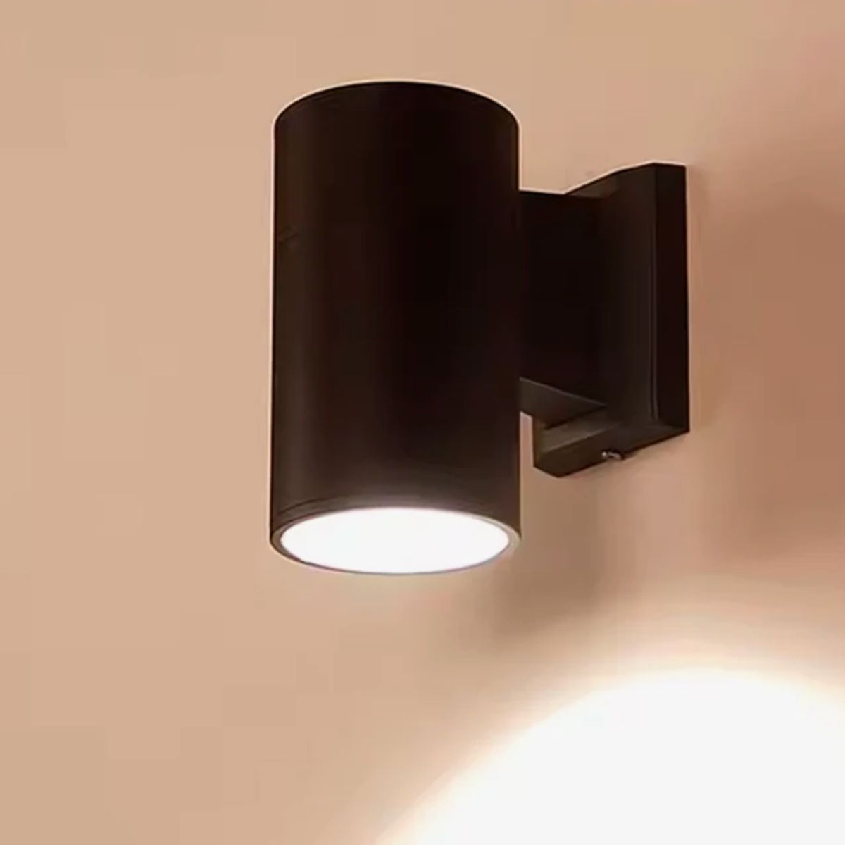 GENERICO - Aplique Lámpara de Exterior Black Led