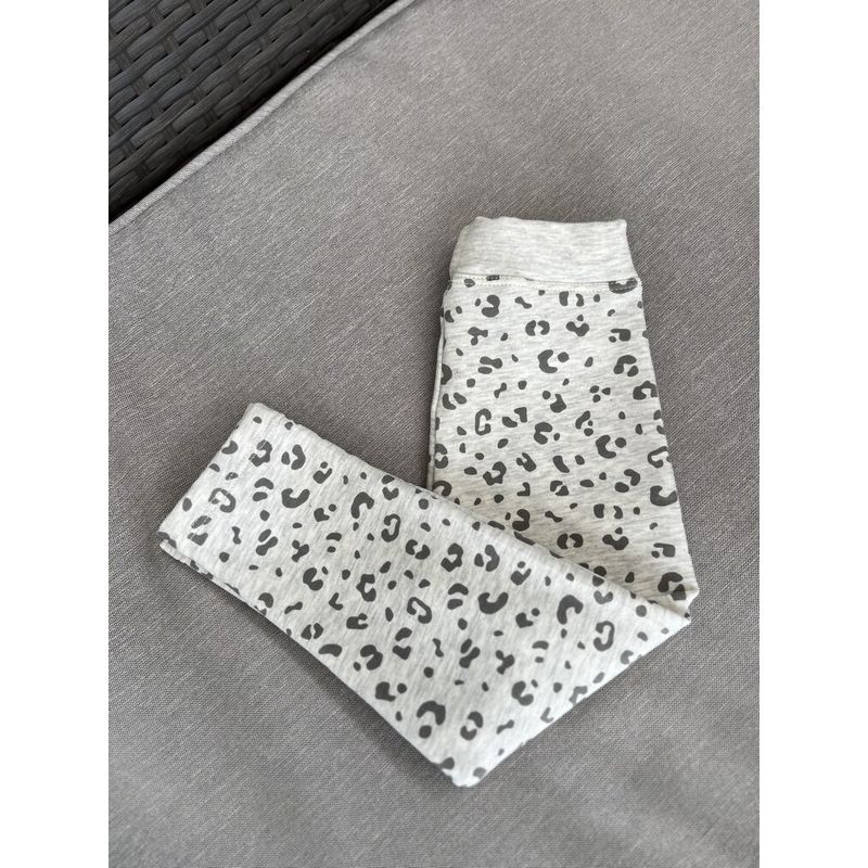 THE BABY SPOT - Legging para niña afranelada - Leopardo Desde T2 hasta T10