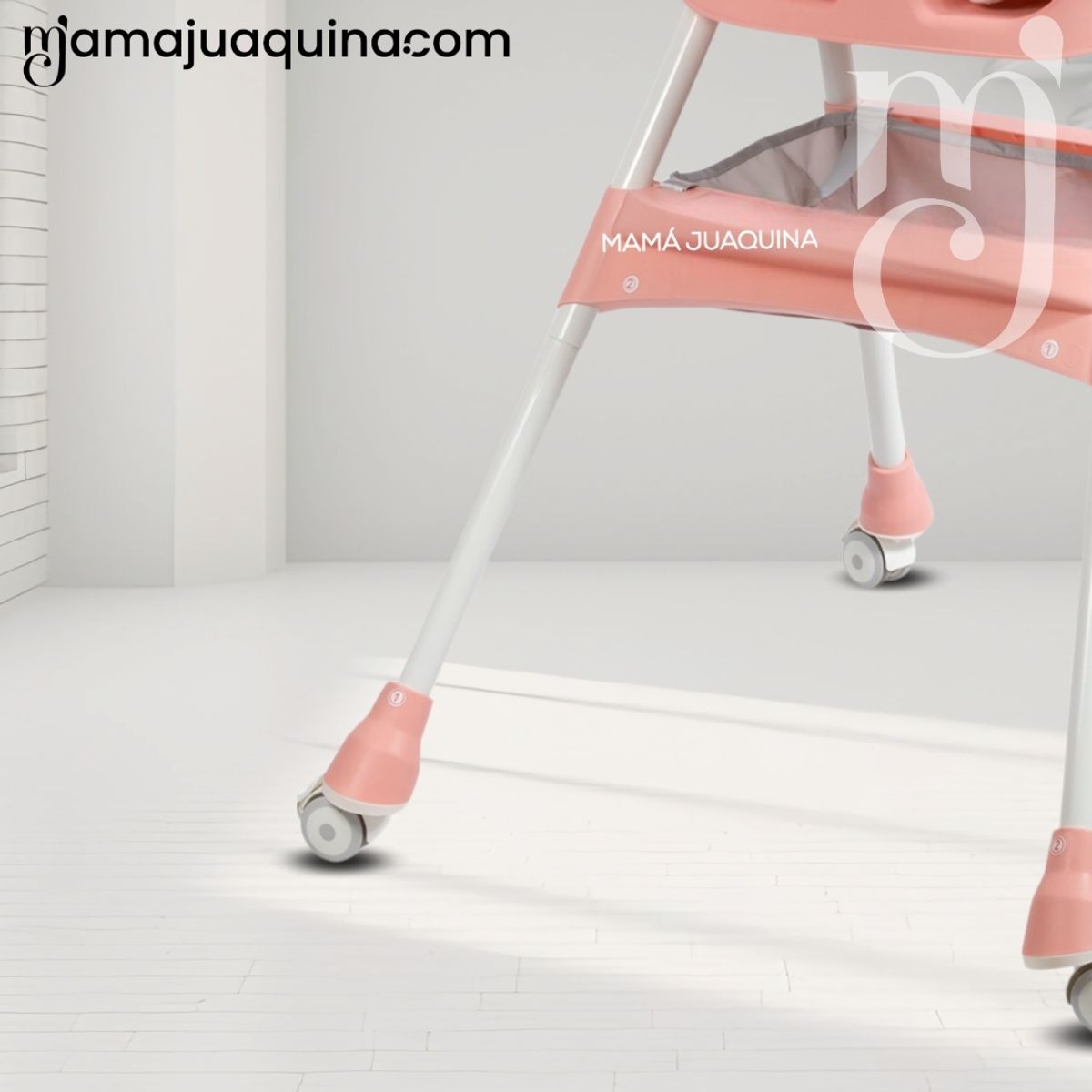 BABY - Silla de Comer con Mecedora «LULÚ» con juguete Melón