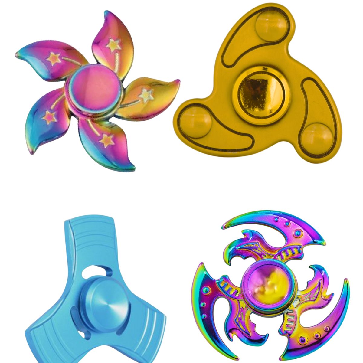 GENERICO - Spinner Tornasol y Metal