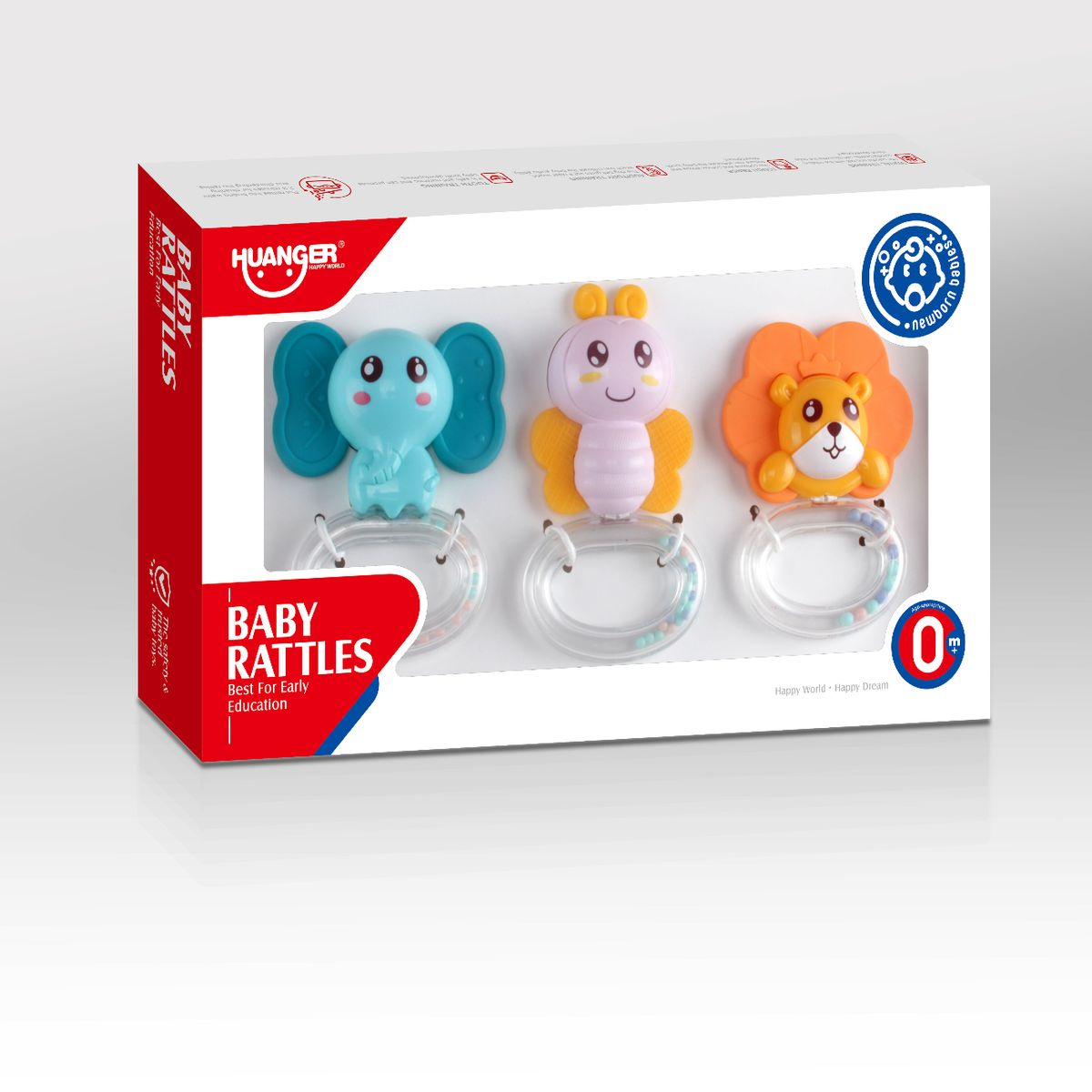 HUANGER - SET DE SONAJAS PARA BEBE