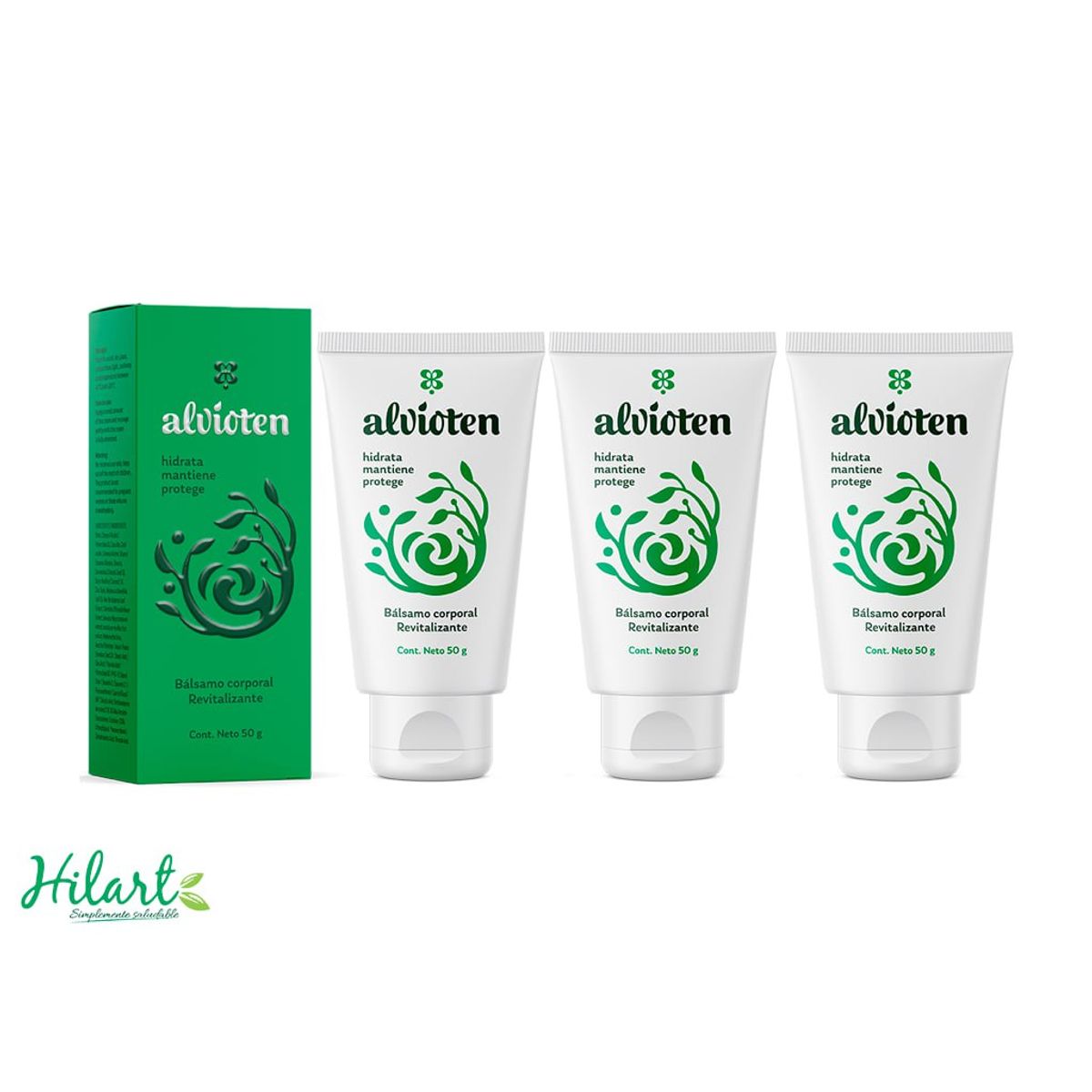 GENERICO - ALVIOTEN - pack x 3 - CREMA para Psoriasis, Dermatitis y Hongos