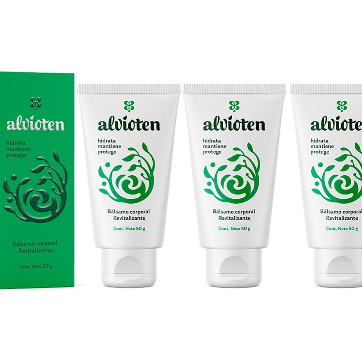 GENERICO - ALVIOTEN - pack x 3 - CREMA para Psoriasis, Dermatitis y Hongos