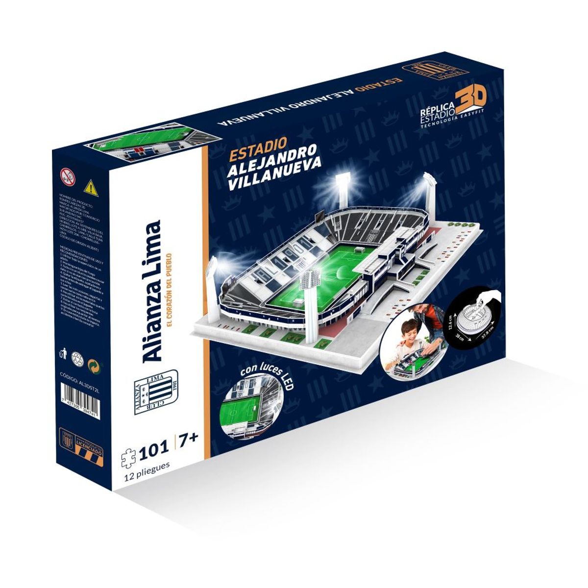 EDITORIAL BERLIN - Estadio ALEJANDRO VILLANUEVA con Luces 3D