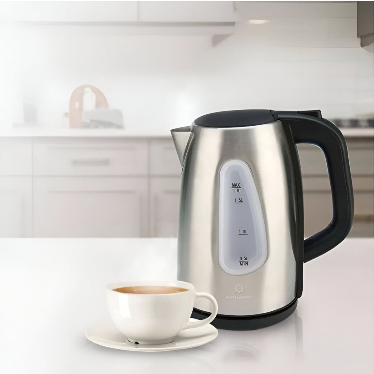 INDURAMA - Hervidor Indurama HI-INX ACERADO 1.7 L