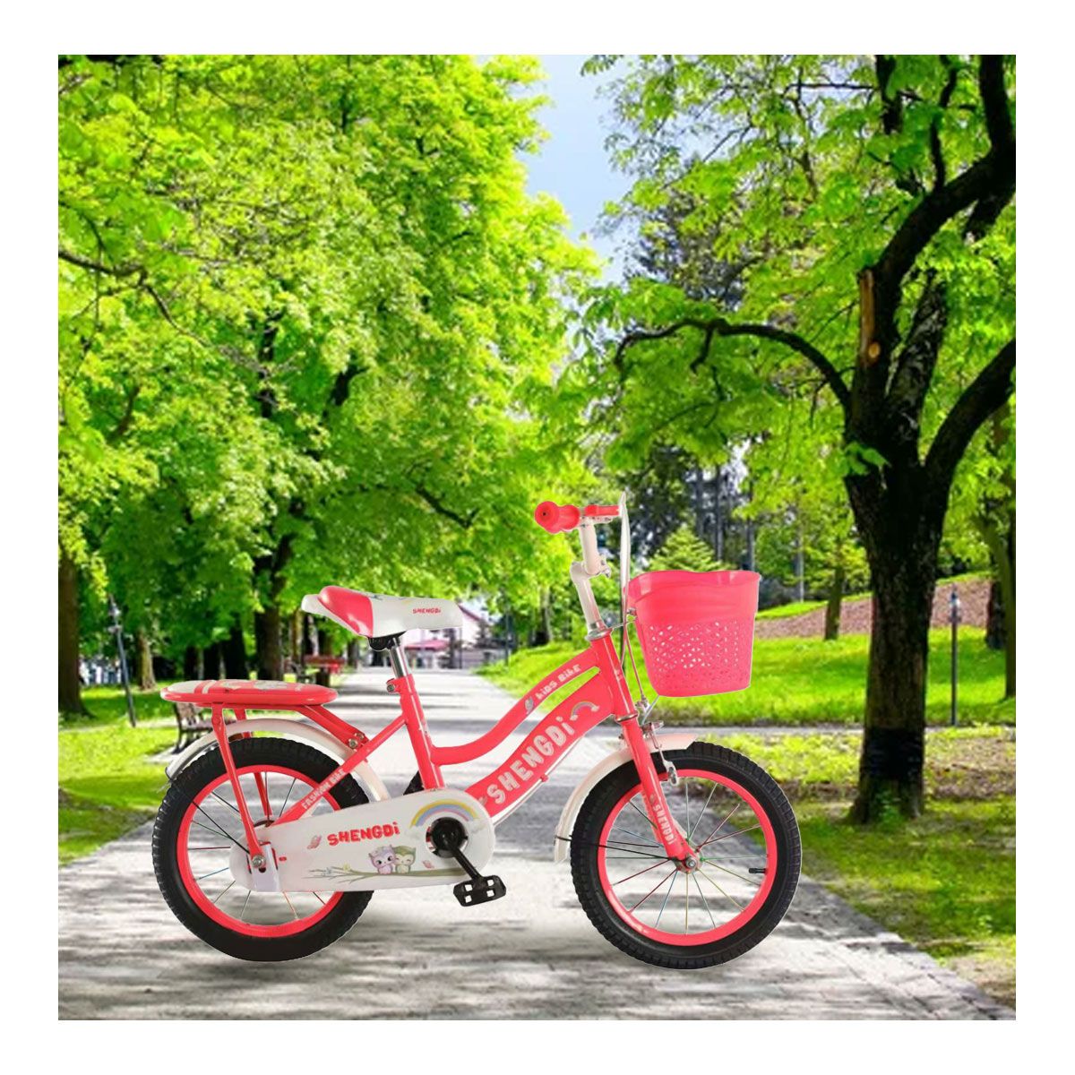 GENERICO - Bicicleta Para Niña Infantil Kids Aro 20 Fucsia ACX1