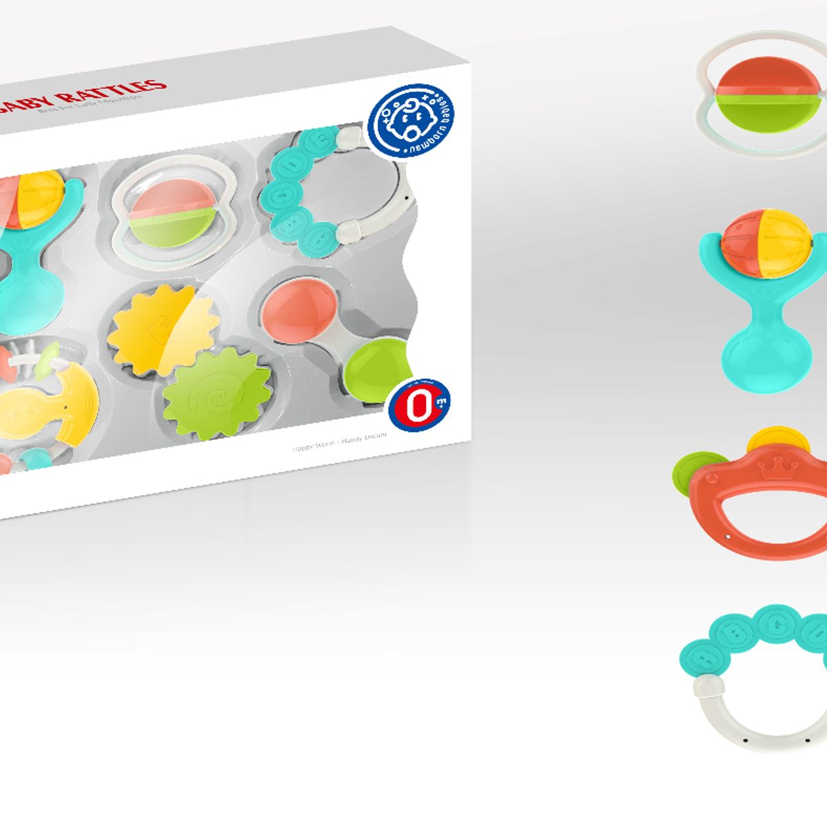 HUANGER - SET DE SONAJAS PARA BEBE