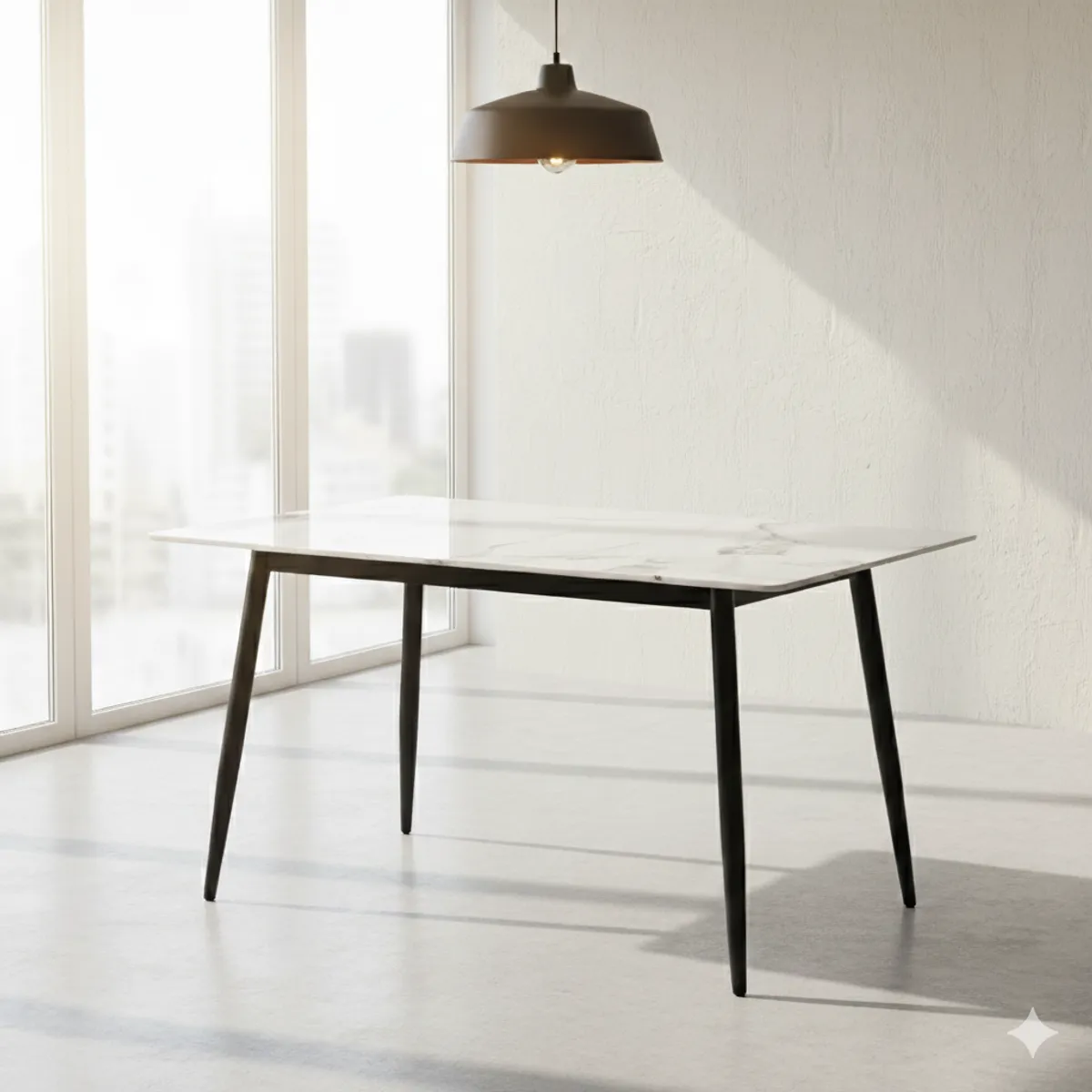 MIN CITY HOME - Mesa de comedor Vintage (de 4 a 6 personas)