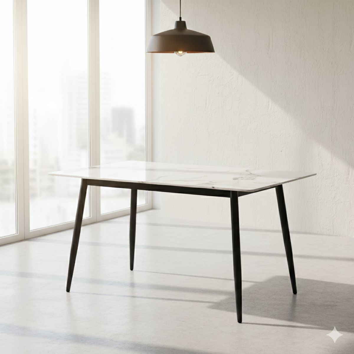 MIN CITY HOME - Mesa de comedor Vintage (de 4 a 6 personas)